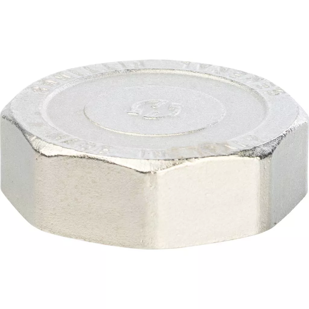 Купить SFT-0027-000002 STOUT  Заглушка ВР никелированная 2" STOUT по лучшей цене с доставкой - интернет-магазин Прогрессивные решения