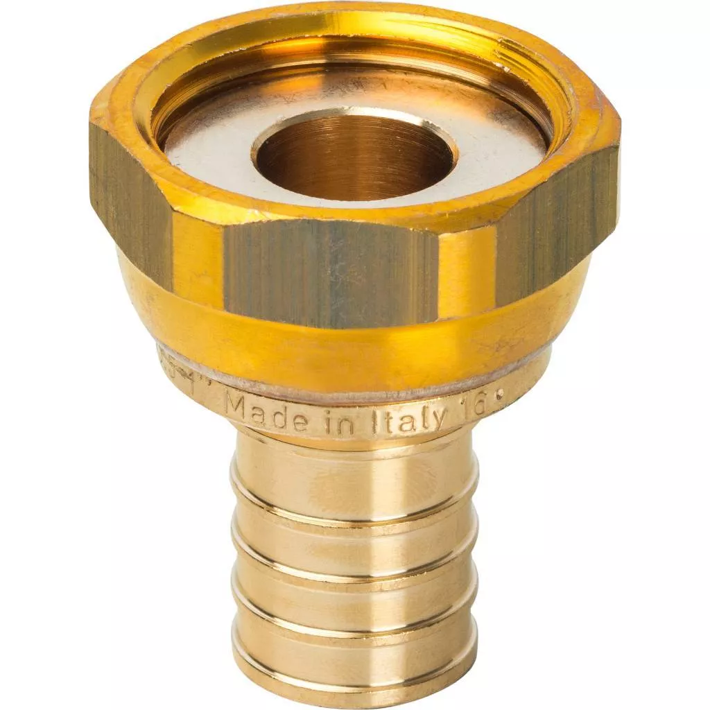 STOUT  Переходник с накидной гайкой 25xG 1" для труб из сшитого полиэтилена аксиальный STOUT SFA-0019-002510 по лучшей цене с доставкой - интернет-магазин Прогрессивные решения