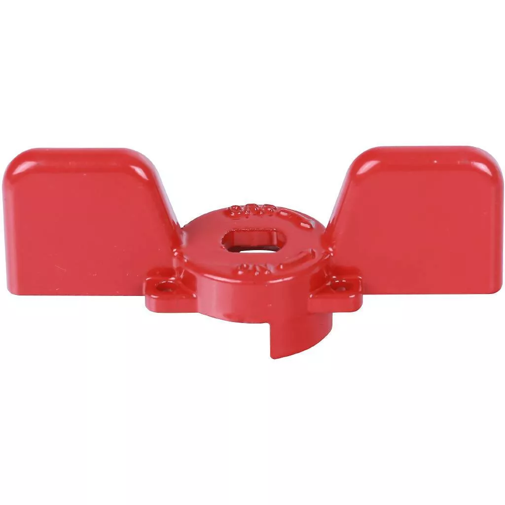 Купить SVB-BUT-1234-02 STOUT  Ручка-бабочка для шарового крана STOUT 1/2"-3/4" (Красная) STOUT по лучшей цене с доставкой - интернет-магазин Прогрессивные решения