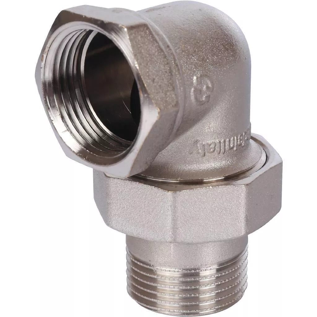 Купить SFT-0059-000001 STOUT  Разъемное угловое  соединение "американка" ВН, никелированное 1" STOUT по лучшей цене с доставкой - интернет-магазин Прогрессивные решения