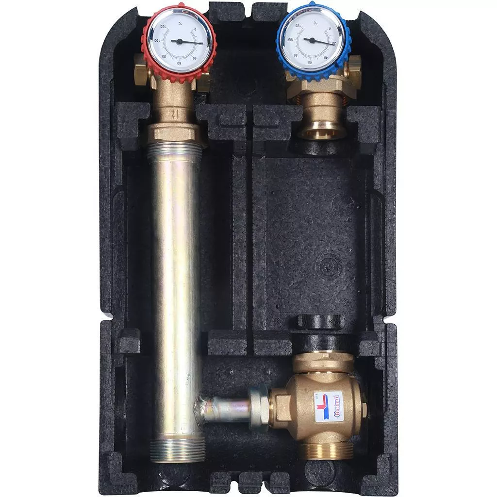 Купить SDG-0015-002501 STOUT SDG-0014 Насосная группа для твердотопливных котлов 1" без насоса STOUT по лучшей цене с доставкой - интернет-магазин Прогрессивные решения