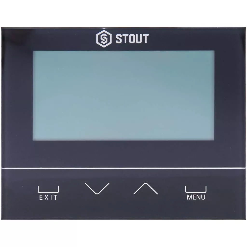 Купить STE-0101-029222 STOUT  Беспроводной комнатный двухпозиционный регулятор ST-292v2, черный STOUT по лучшей цене с доставкой - интернет-магазин Прогрессивные решения