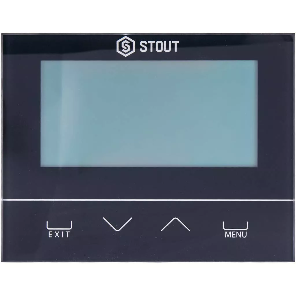 STOUT  Проводной комнатный двухпозиционный регулятор ST-292v3, черный STOUT STE-0101-029232 по лучшей цене с доставкой - интернет-магазин Прогрессивные решения