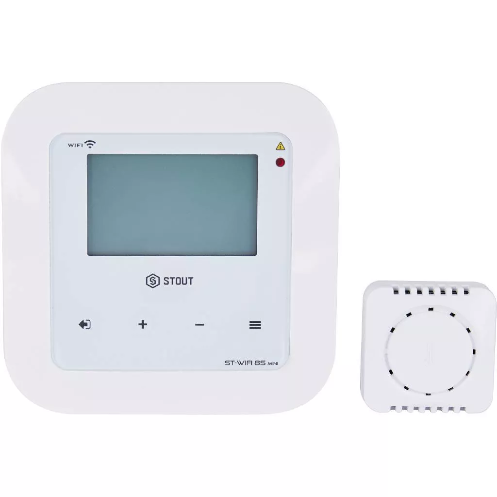 STOUT  Интернет регулятор температуры ST-WIFI 8S mini STOUT STE-0101-100081 по лучшей цене с доставкой - интернет-магазин Прогрессивные решения