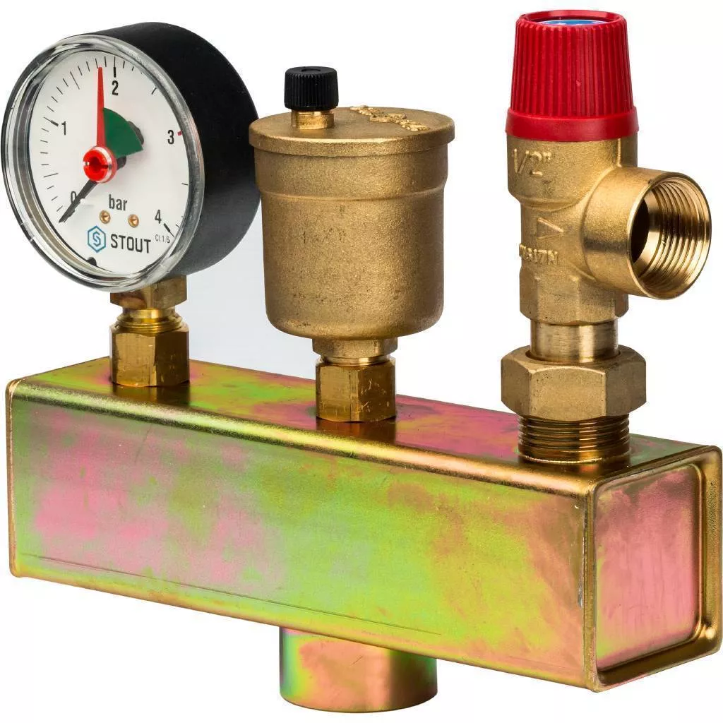 Кип, электроника, клапаны и группы безопасности