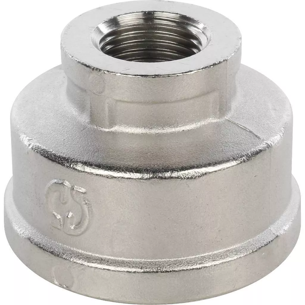 Купить SFT-0006-011234 STOUT  Муфта ВВ переходная никелированная 1"1/2X3/4" STOUT по лучшей цене с доставкой - интернет-магазин Прогрессивные решения