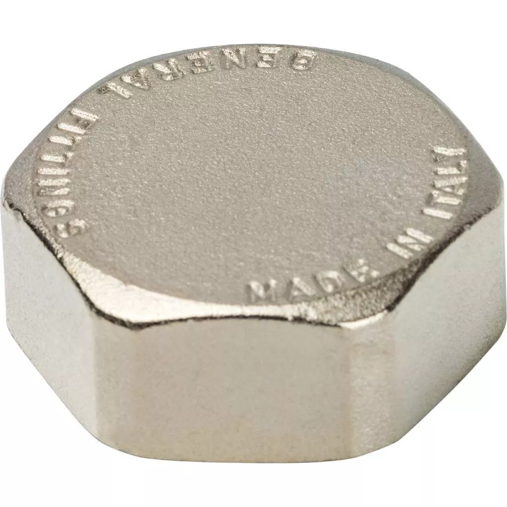 Купить SFT-0027-000001 STOUT  Заглушка ВР никелированная 1" STOUT по лучшей цене с доставкой - интернет-магазин Прогрессивные решения